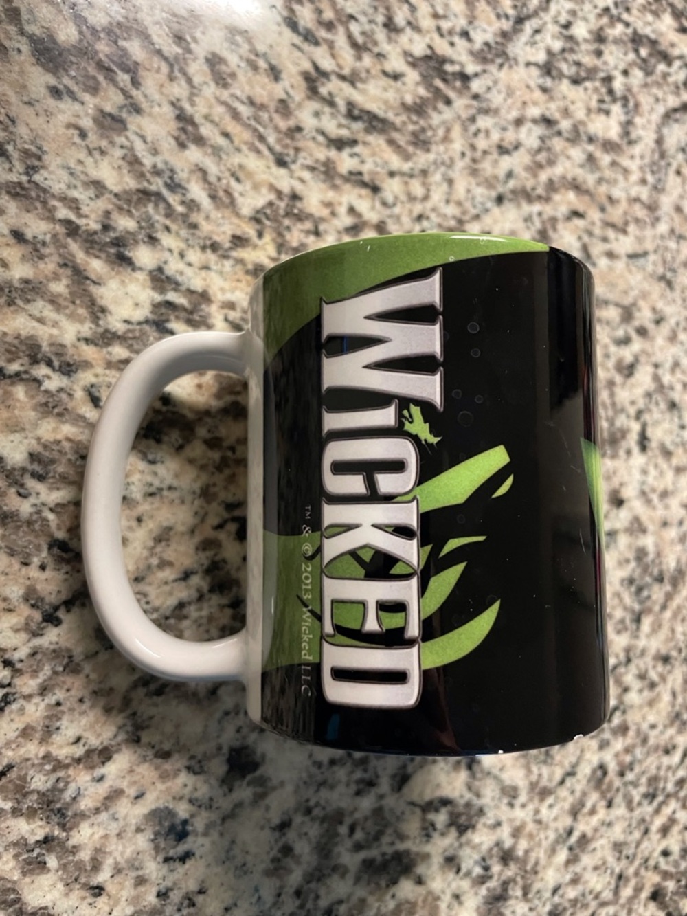 Wicked Broadway Musical Coffee Tea Cup Mug from 2013